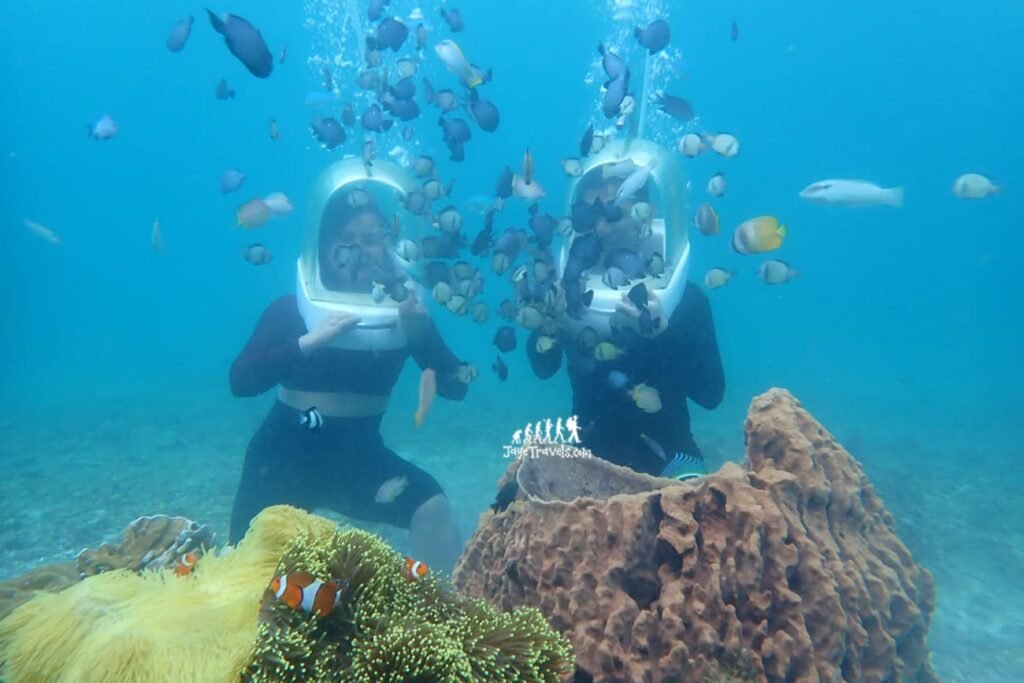 Helmet Diving in Boracay