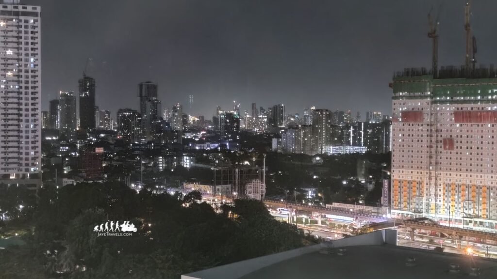 Night City View at Novotel Araneta City
