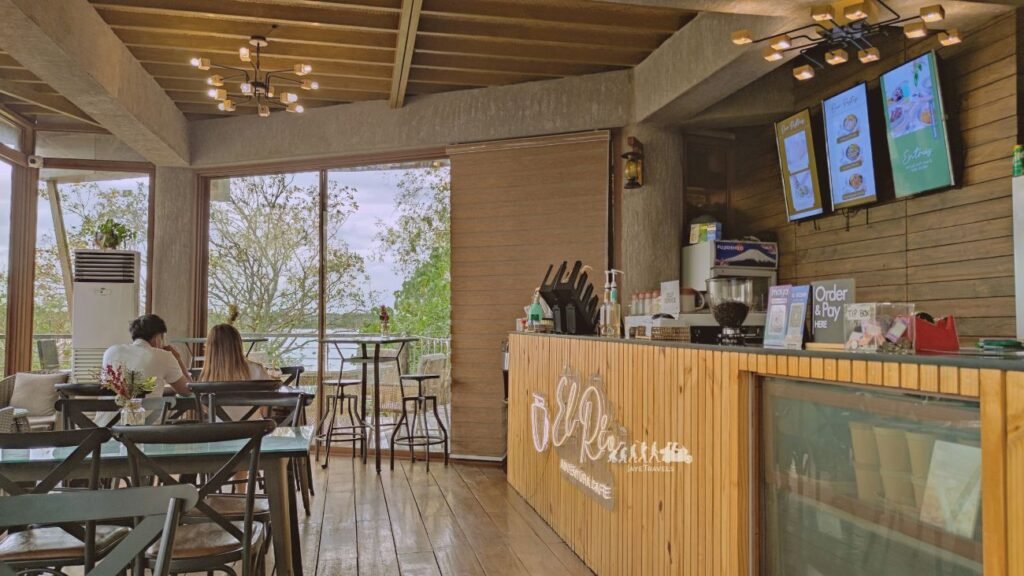 Interior of El Rio Cafe
